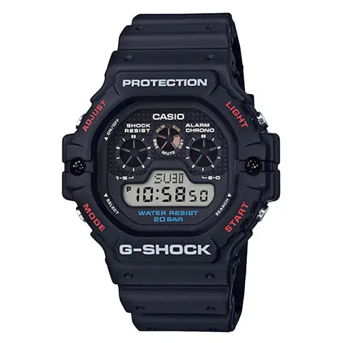Casio Men’s G-Shock Stainless Steel Plastic Watch DW5900-1 -