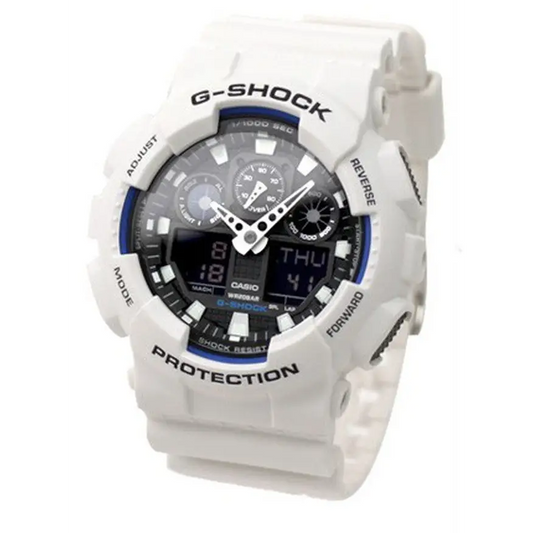 Casio Men’s G-Shock X-Large White Sports Watch GA100A-7 -