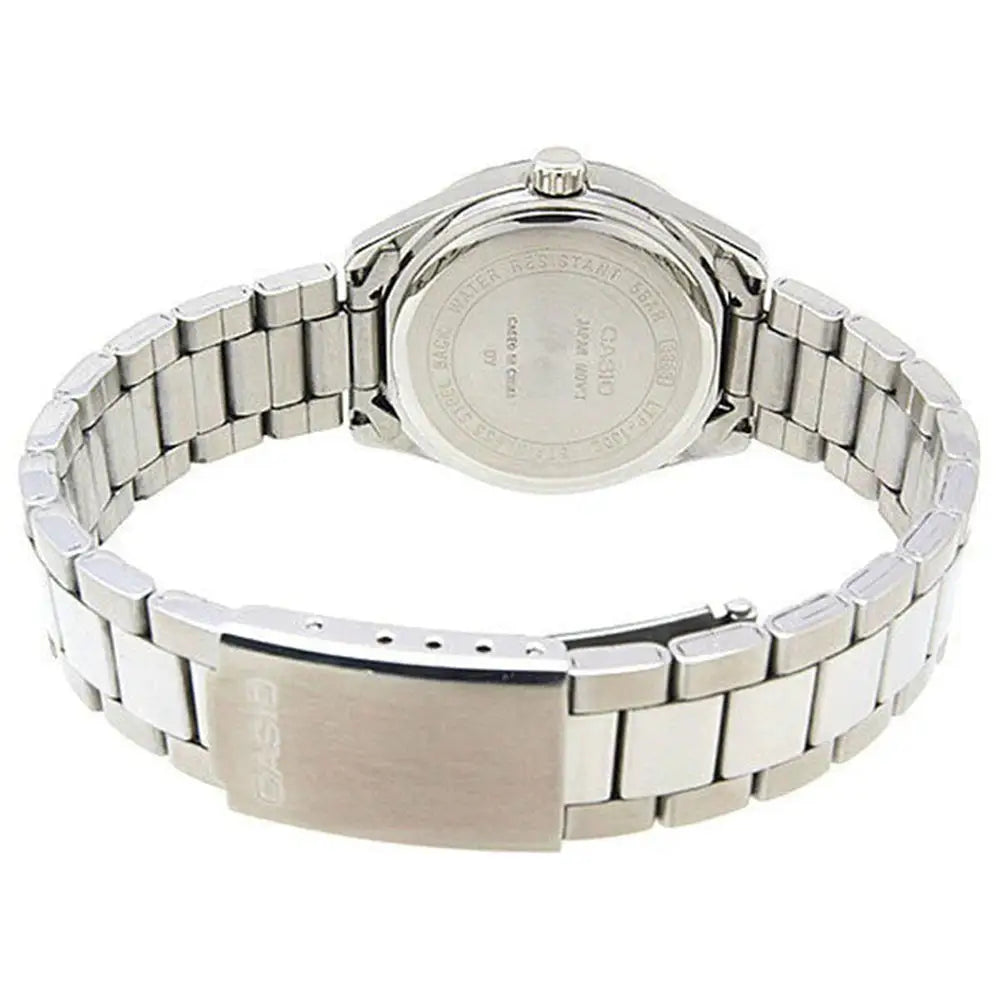 Casio Men’s General Quartz Silver Tone Dial Stainless Steel