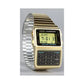 Casio Men’s Gold Plated Stainless Steel Databank Calculator