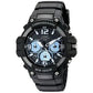 Casio Men’s Heavy Duty-Design Chronograph Black Watch