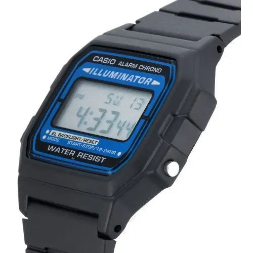 Casio Men's Illuminator Alarm Chrono Digital Black Resin Watch