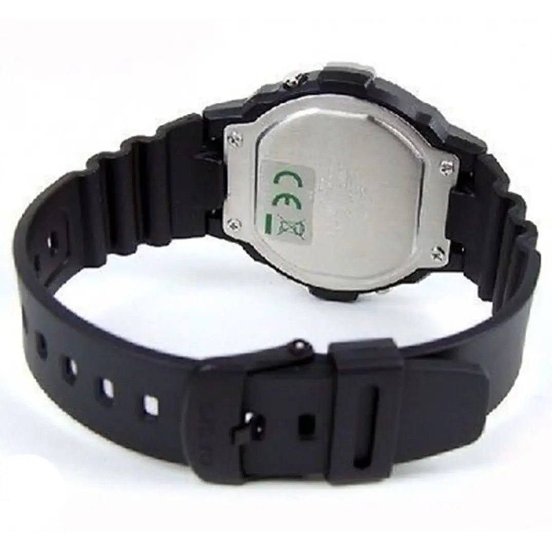 Casio Men’s Illuminator Digital Quartz Silver/Black Resin