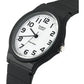 Casio Men’s MQ24-7B2 Analog Black Resin Strap Watch -
