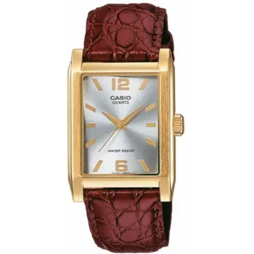 Casio Men’s MTP1235GL-7A Brown Leather Quartz Watch
