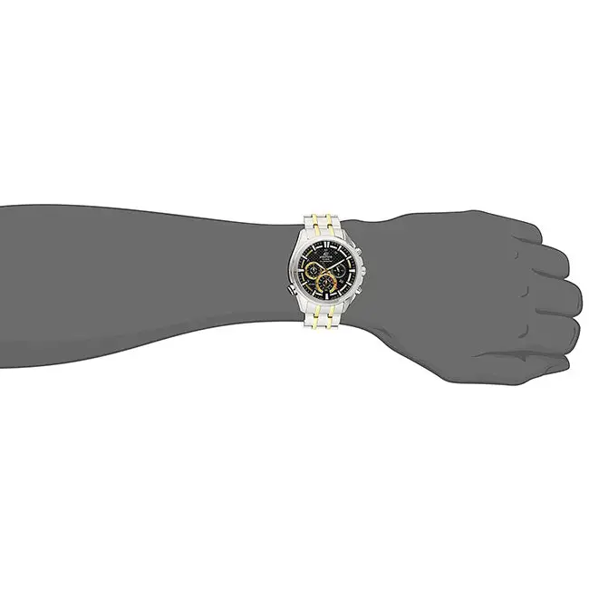Casio Men’s Neon Illuminator Two-Tone Stainless Steel Watch