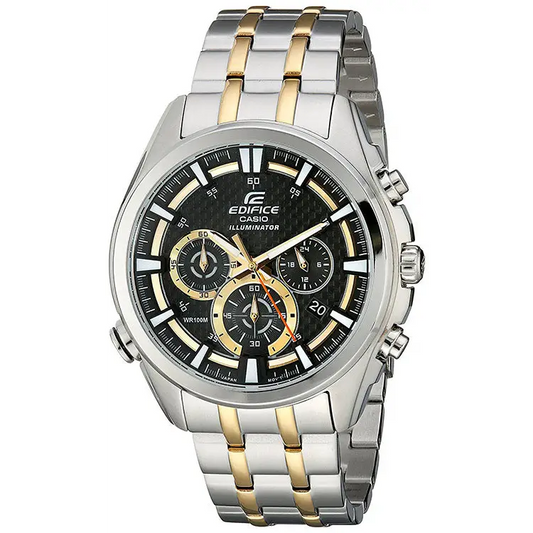 Casio Men’s Neon Illuminator Two-Tone Stainless Steel Watch