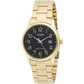 Casio Men’s Quartz Black Dial Gold Tone Stainless Steel