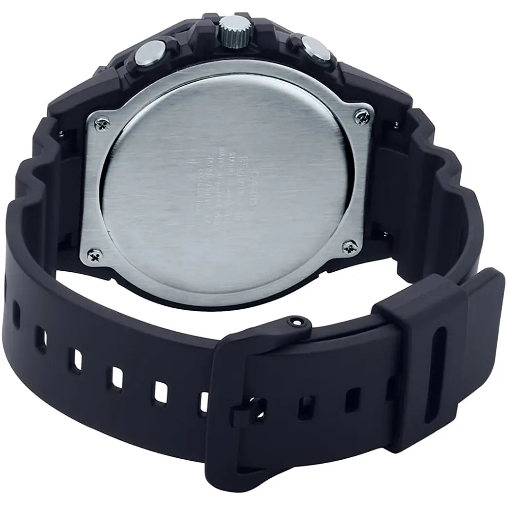 Casio Men’s Quartz Chronograph 100m Black Resin Watch