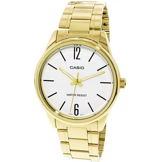 Casio Men’s Quartz Gold Tone Stainless Steel Watch