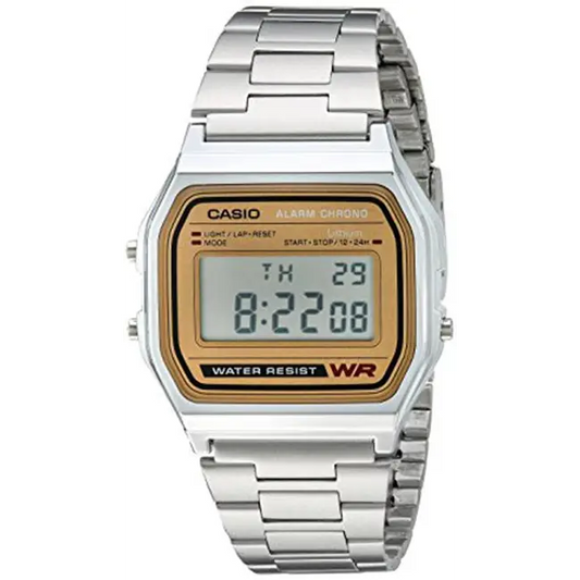Casio Men’s Silver Casual Classic Digital Bracelet Watch