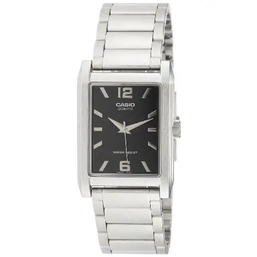 Casio Men’s Silver Metal Fashion Analog Watch MTP1235D-1A -