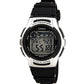 Casio Men’s Sports Digital 50m Dual Time Resin Black Watch
