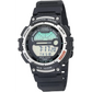 Casio Men’s Sports Digital Moon Data 100m Black Resin Watch