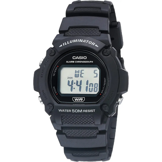 Casio Men’s Sports Digital Quartz Black Resin Watch