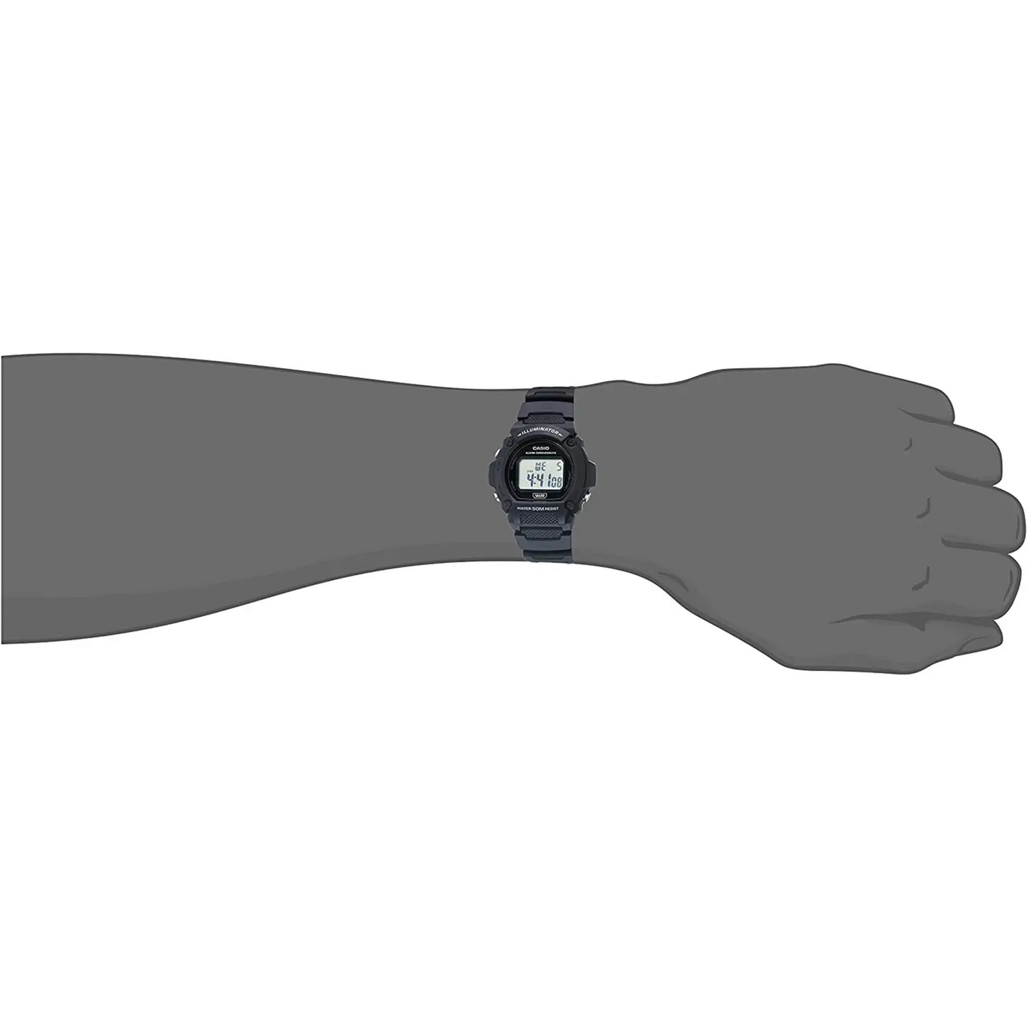 Casio Men’s Sports Digital Quartz Black Resin Watch