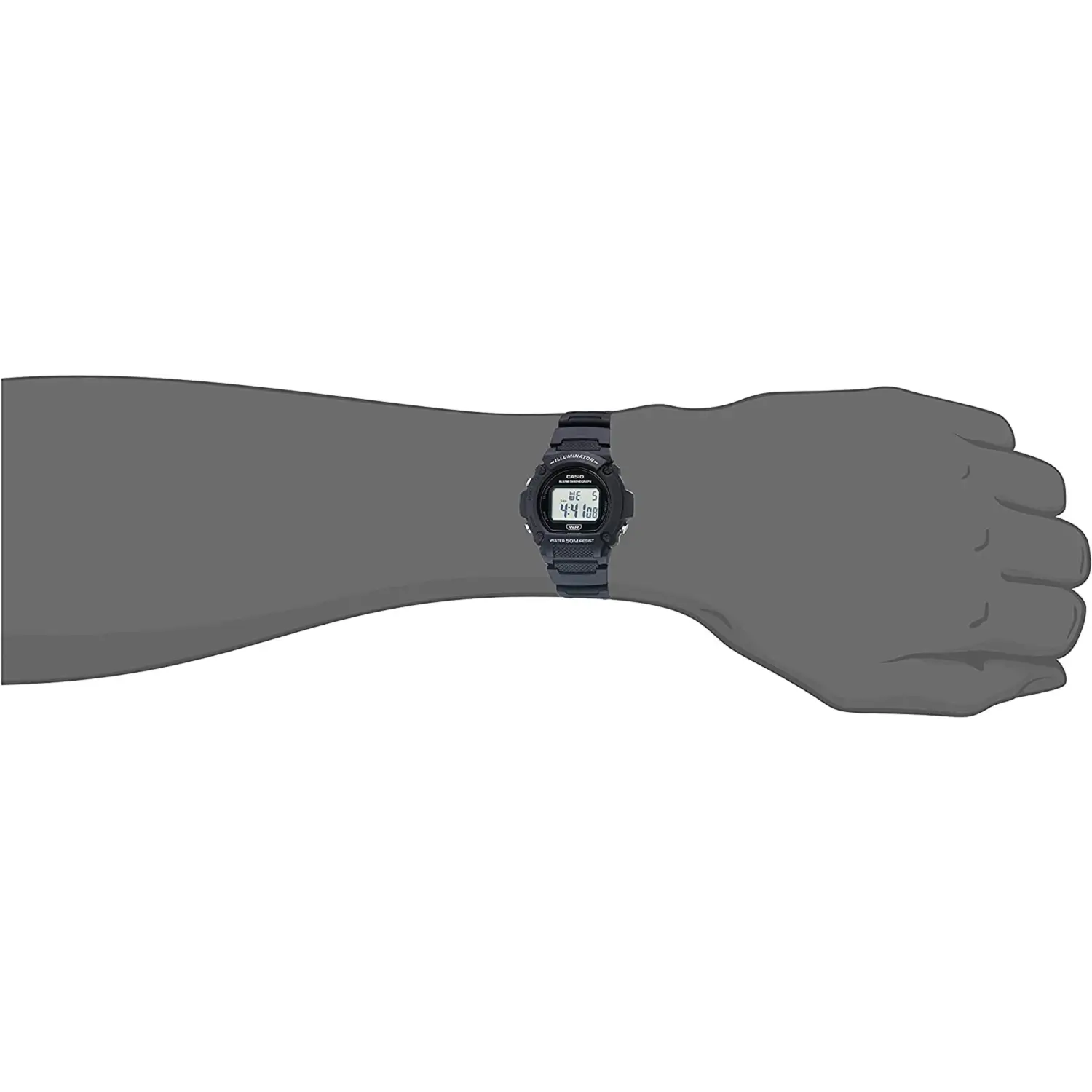 Casio Men’s Sports Digital Quartz Black Resin Watch