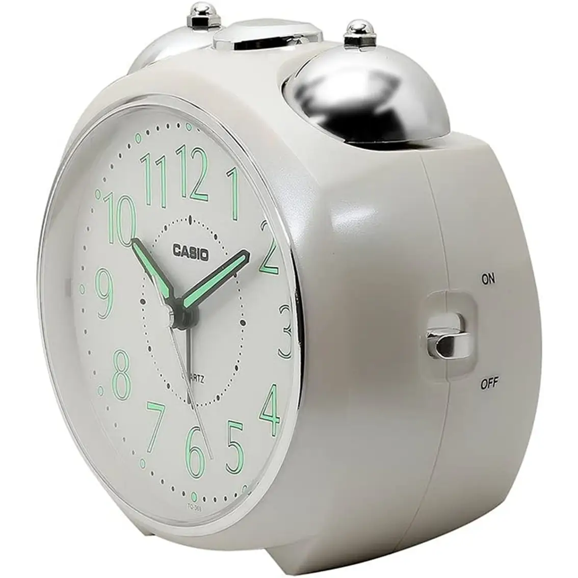 Casio Snooze Micro-light Bell Alarm Clock TQ369-7D - Watches