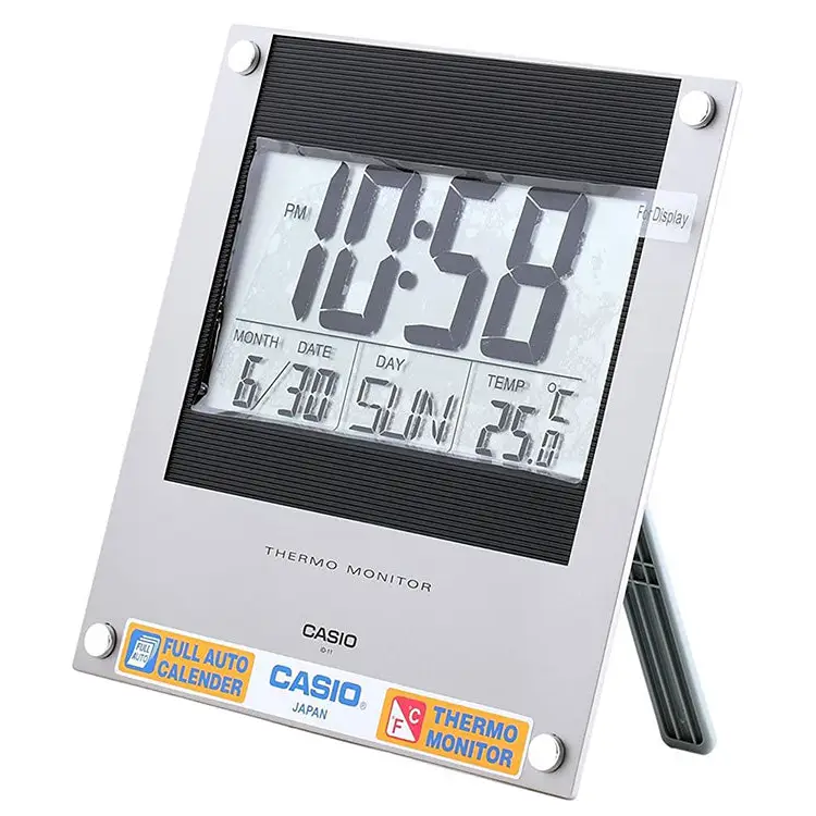 Casio Thermo Monitor Digital Wall/Desk Clock ID-11S-2 – shopemco