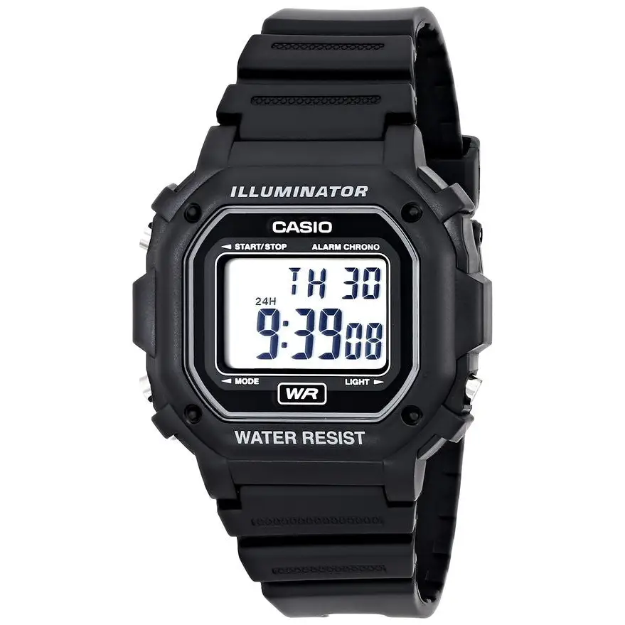 CASIO WATCH 30m Water Resistance Digital Watch with Black