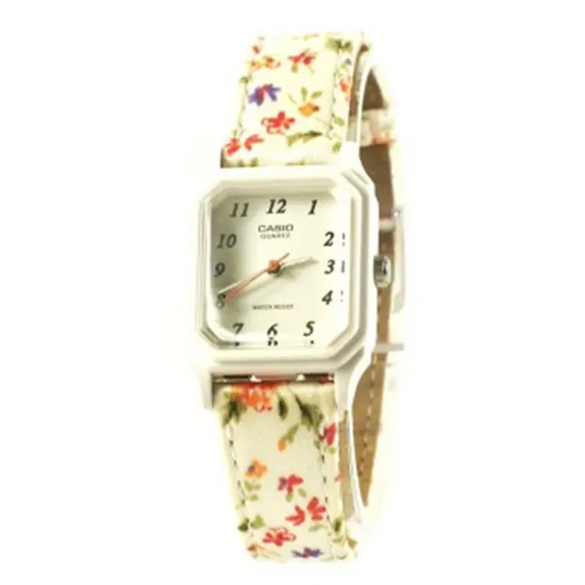 Casio Women’s Analog Display White Dial Resin Watch