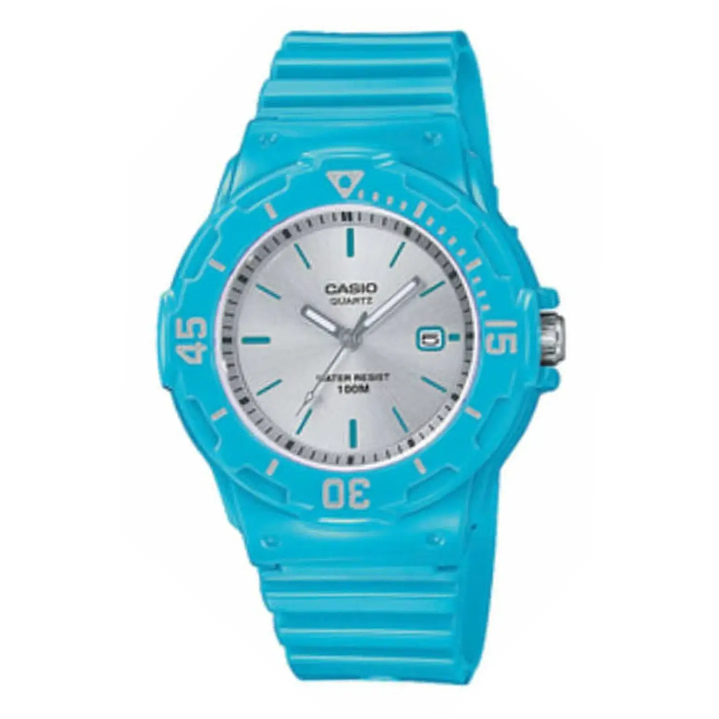 Casio Women’s Analog Quartz 100m Blue Resin Watch