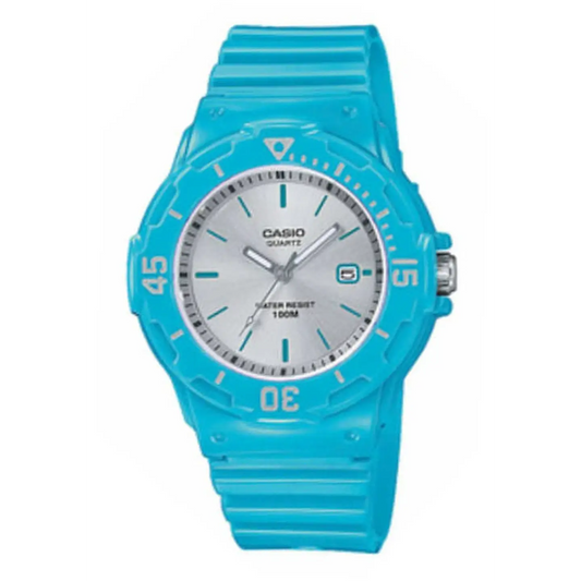 Casio Women’s Analog Quartz 100m Blue Resin Watch