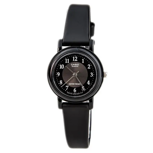 Casio Women’s Analog Quartz Black Resin Watch LQ139A-1B3 -