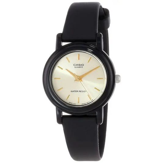 Casio Women’s Analog Quartz Black Resin Watch LQ139E-9A -