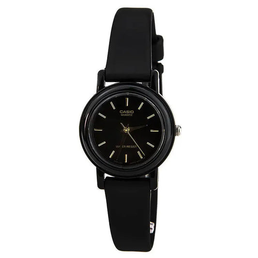 Casio Women’s Analog Quartz Black Stainless Steel / Resin
