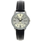 Casio Women’s Analog Quartz Stainless Steel Black Leather