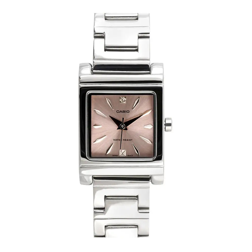 Casio Women’s Analog Quartz Stainless Steel Watch