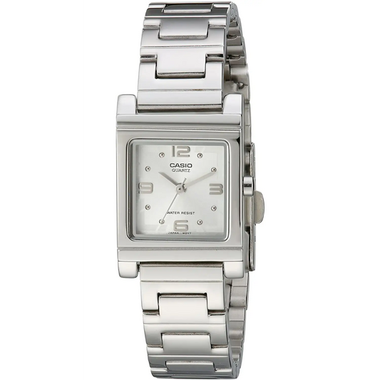 Casio Women’s Analog Quartz Stainless Steel Watch