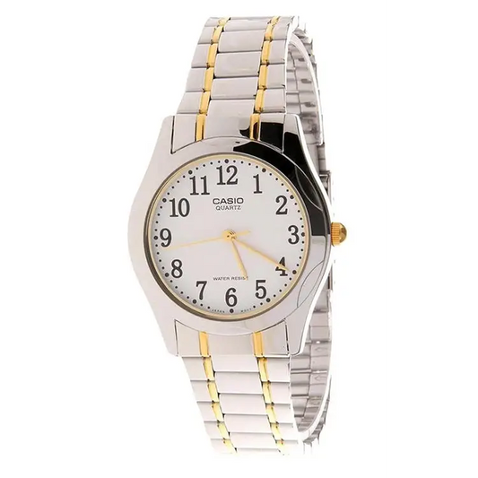 Casio Women’s Analog Quartz Two Tone Stainless Steel Watch