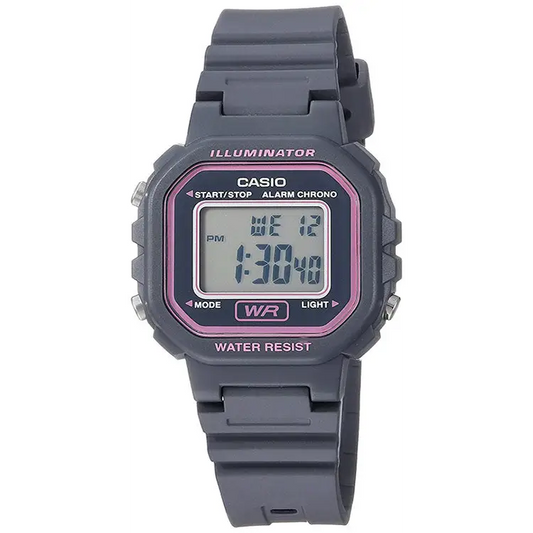 Casio Women’s Classic Digital Quartz Gray Resin Watch