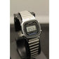 Casio Women’s Digital Silver-Toned Stainless Steel Watch