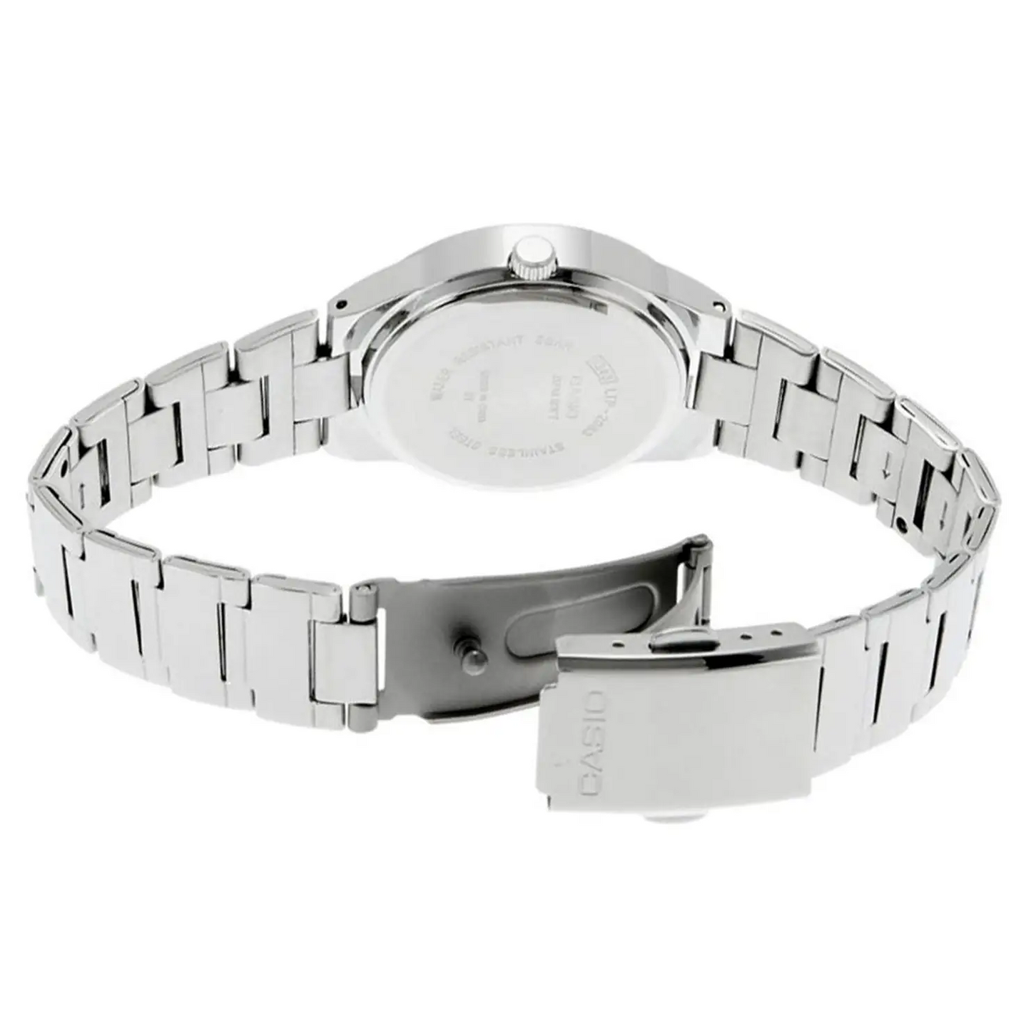Casio Women’s Enticer Quartz Green Dial Stainless Steel