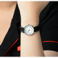 Casio Women’s Enticer Quartz Stainless Steel/Black Leather