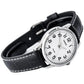 Casio Women’s Enticer Quartz Stainless Steel/Black Leather