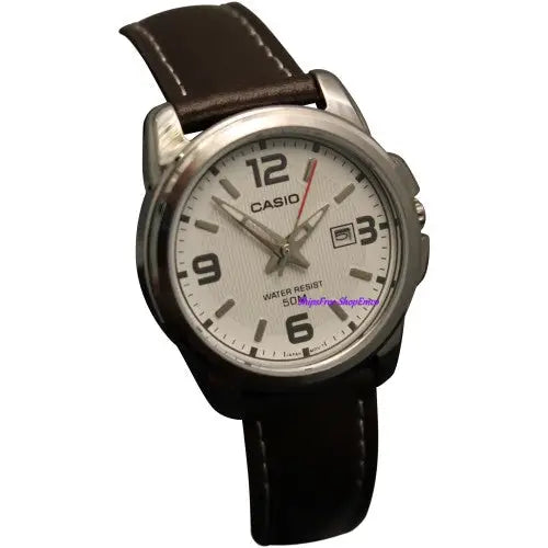 Casio Women’s LTP1314L-7AV Brown Leather Quartz Watch