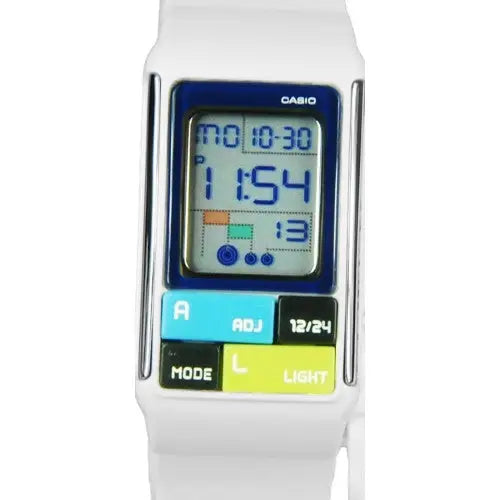 CASIO WOMEN’S POP TONE WHITE DIGITAL WATCH LDF50-7 - Watches