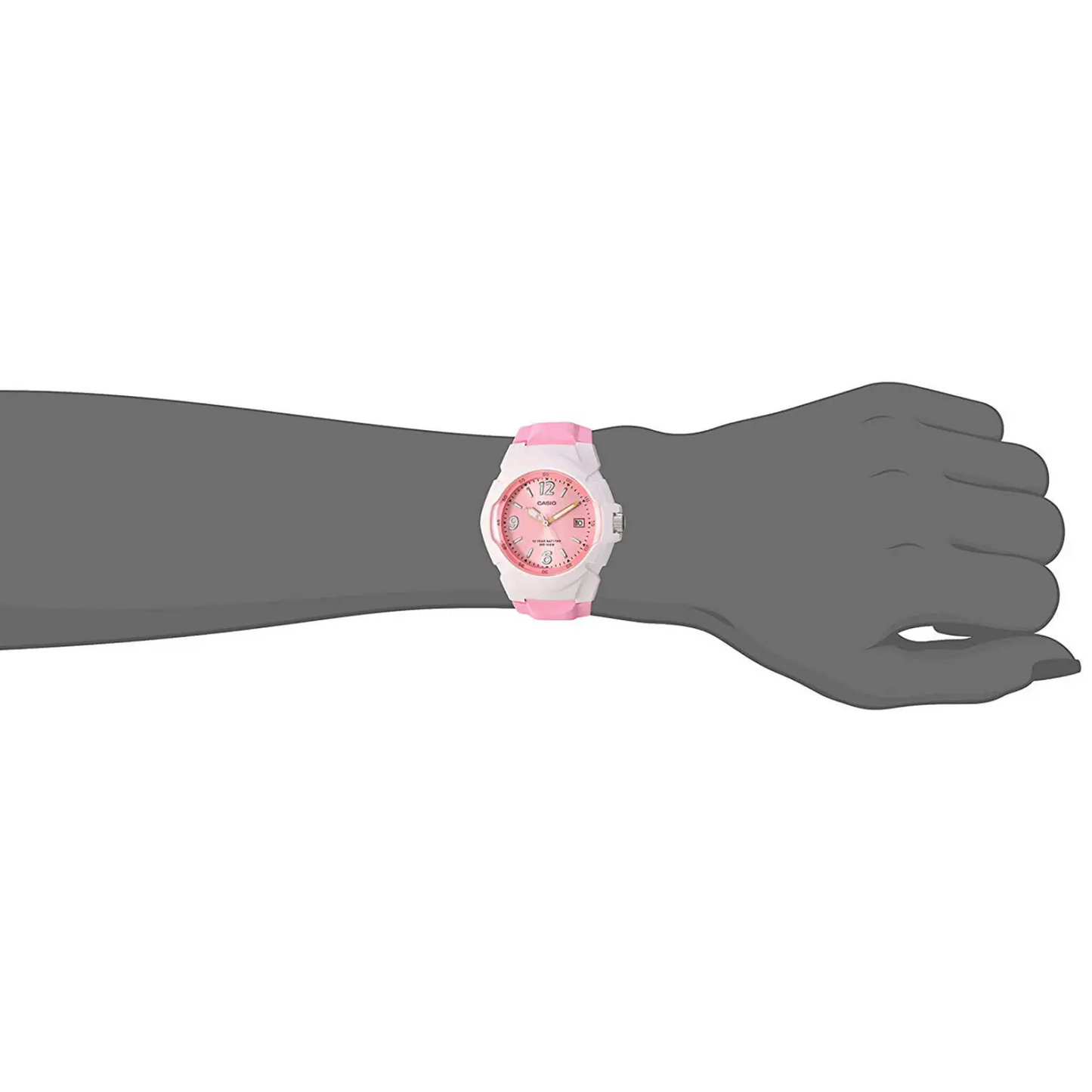 Casio Women’s Quartz 100m Pink Stainless Steel/Resin Watch