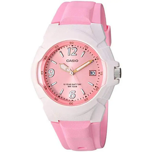 Casio Women’s Quartz 100m Pink Stainless Steel/Resin Watch