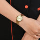 Casio Women’s Quartz Gold Tone Stainless Steel Watch