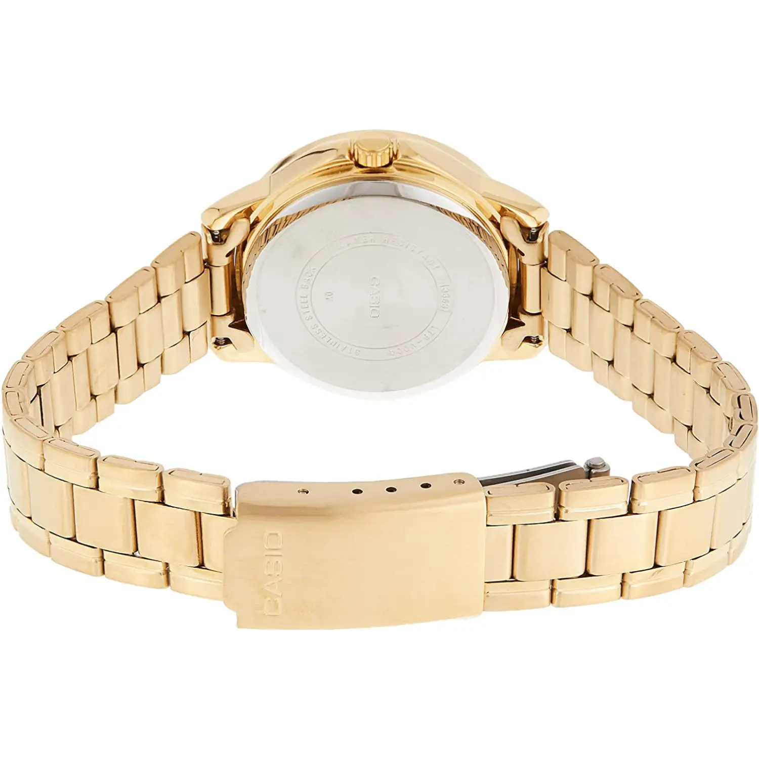 Casio Women’s Quartz Gold Tone Stainless Steel Watch