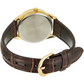 Casio Women’s Quartz Gold Tone Stainless Steel/Brown Leather