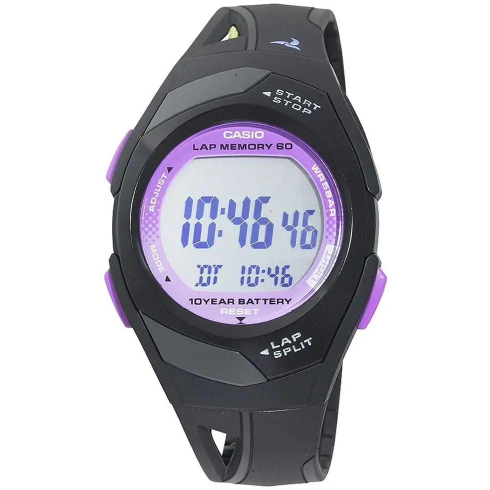 Casio Women’s Runner Eco Friendly Digital Resin Strap Watch