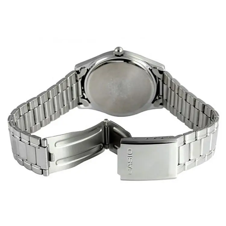 Casio Women’s Silver Metal Band White Dial LTP1275D-7B -