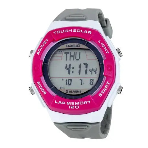 Casio Women’s Solar Digital 120 Lap Memory Runner’s Watch