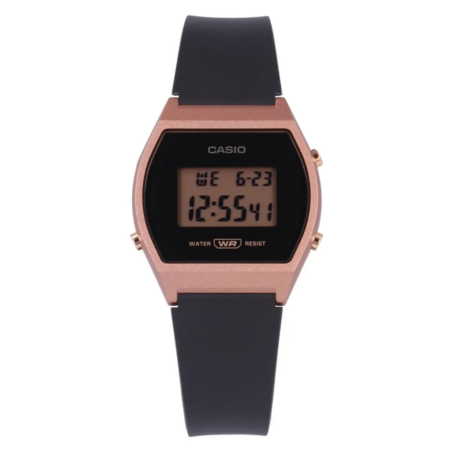 Casio Women’s Sports Digital Rose Gold Tone/Black Resin
